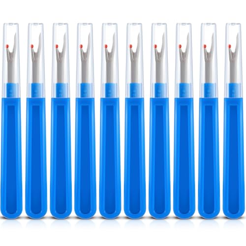 Daifunli 10 Pcs Fiber Optic Ripper Fiber Stripper Cutter Buffer Tube Binder Ripper Tools for Cable Technicians