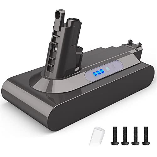YABER Batterie pour Dyson V10, 25.2V 3900mAh V10 Batterie pour Dyson SV12 Cyclone Animal Absolute Motorhead Fluffy Total Clean Aspirateur