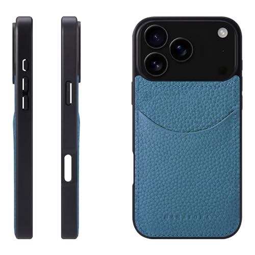 HANATORA for iPhone 17ProMax �P�[�X �{�v �ϏՌ� �X�}�z�P�[�X �X�}�z �R�[�h�z���_�[ �t�� �V�������N�J�[�t���U�[ �M�t�g �}�O�l�b�g�Ȃ� �V�A�� CPG-17ProMax-Cyan