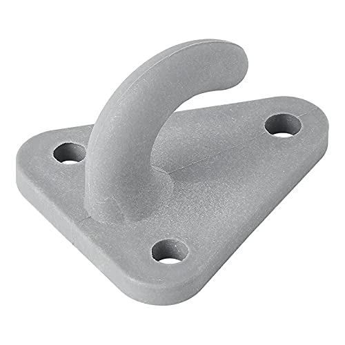 Multibros 30 Stück Planenhaken Netzhaken Befestigungshaken Abspannhaken Zurröse für Anhängernetz Planen Ladungssicherung Ladebordwand