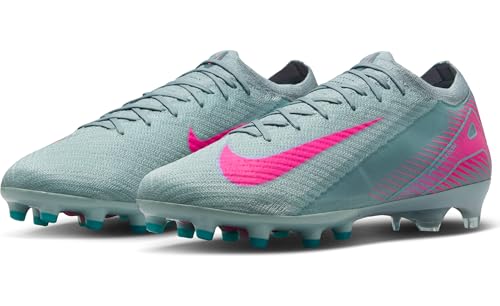 Nike Mercurial Vapor 16 Elite AG-Pro Low-Top Soccer Cleats (FQ8693-301, Ocean Cube/Pink Blast)2
