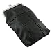 Skyway Black Leather 100's Cigarette Pack Holder Case