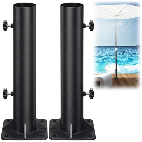PoPoHoser Lot de 2 supports de parasol