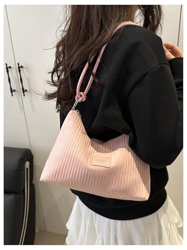 Verdusa Women's Hobo Evening Shoulder Bag Elegant PU Leather Handbag Purse with Zipper4