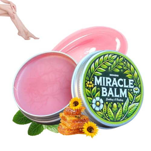 Senzio Miracle Balm for Legs and Feet Joint Relief Balm Relieve Swelling Fast Targeted Skincare with Natural Ingredients Gentle and non-sticky (1 pc)