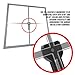 BLUEPOINT TEE-LOCATOR T-Square – Precision Tool with Integrated Magnets for Accurate 90-Degree Gridwork Alignment and Riveting – Perfect for Professionals and DIY Enthusiasts