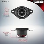 DS18 PRO-ST OEM Subaru/Toyota Upgrade Bullet Compression Tweeters with Crossovers 1.9" - Car OEM Tweeter Upgrade Kit for Many Subaru/Toyota Models - Replacement for H631SFJ101 and H631SFJ100 (Pair) - Image 5