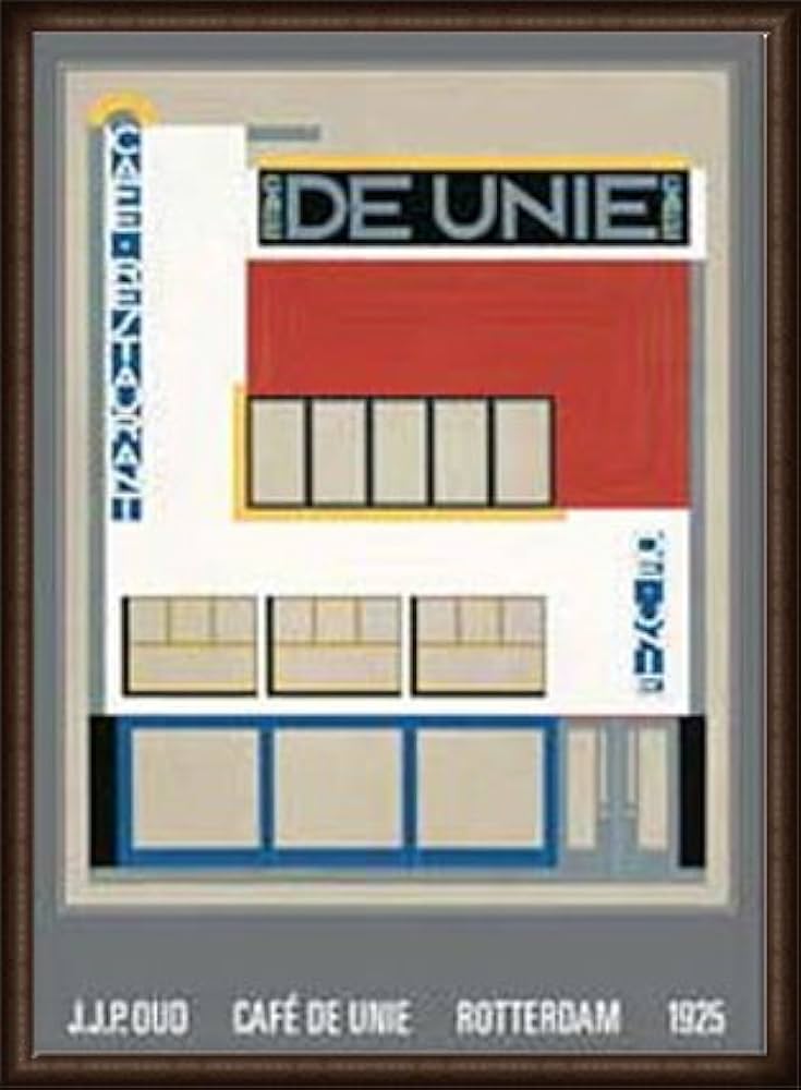 アートポスター ヤコーブス・ヨハネス・ピーター・アウト カフェ