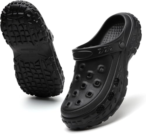 Image of GLJ Men's Clogs, Slip-On, Comfortable Shoes for Running, Hiking, Walking