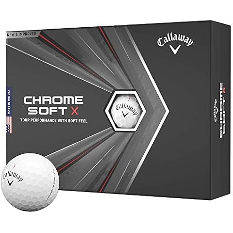 Callaway Chrome Soft X Pelotas de Golf Hombre Cover