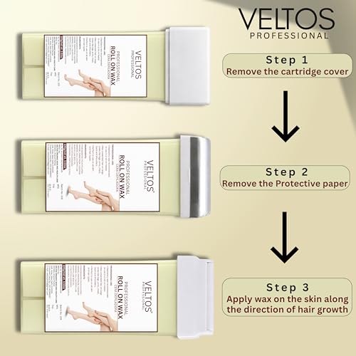 Image of Professional Roll On Wax Refill Wax | Waxing Roller (100ML each) Pack of 2