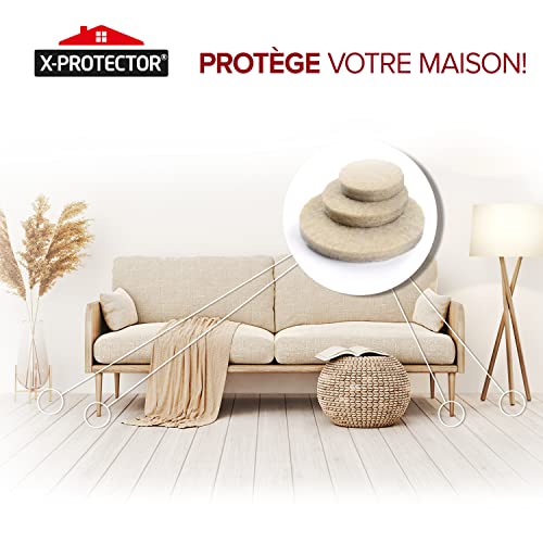 Image of Furniture Pads Floor Protectors X-PROTECTOR 235 PCS - Felt Pads Chair Legs