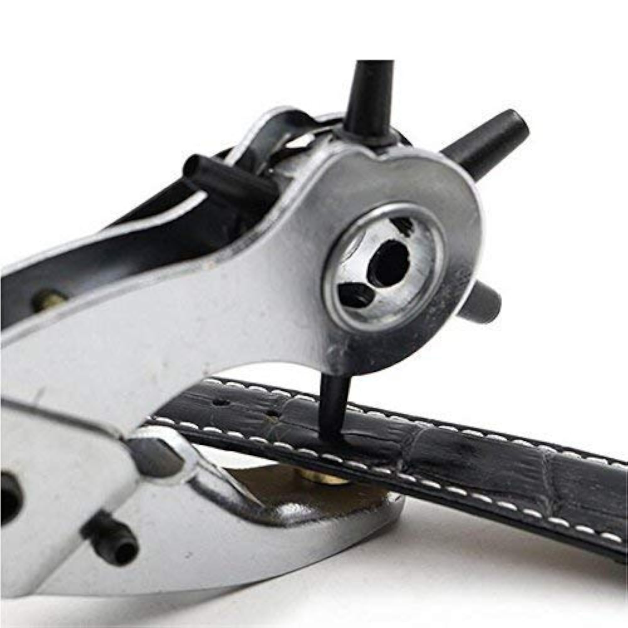 Leather Craft Revolving Punch Hole Tool for Belts and Bags