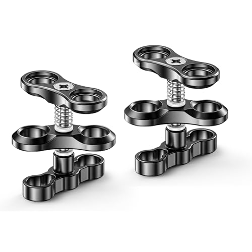 Pince fixe CP-2 Sea frogs et support rotule en aluminium pour combinaison de lumière