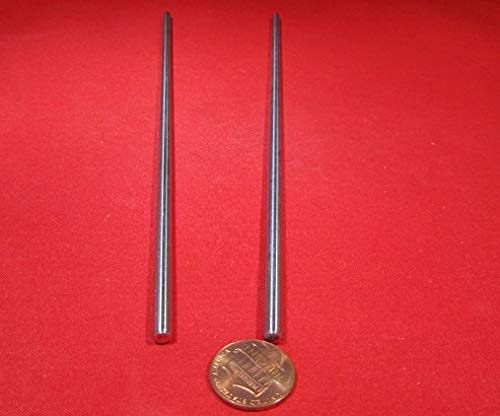 12L14 Carbon Steel Shaft .187" Diameter x 10" Long 5 pcs