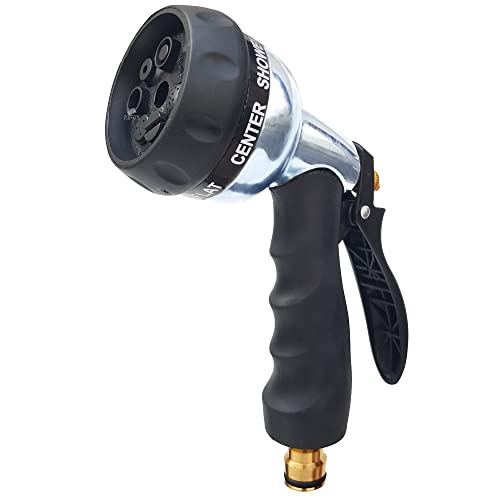 NIRVA WITH DEVICE OF WOMEN PICTURE Different Pattern Spray Nozzle for Garden Hose Car Washer Pressure Water Nozzle Sprayer(Silver) NIRVA WITH DEVICE OF WOMEN PICTURE Different Pattern Spray Nozzle for Garden Hose Car Washer Pressure Water Nozzle Sprayer(Silver)