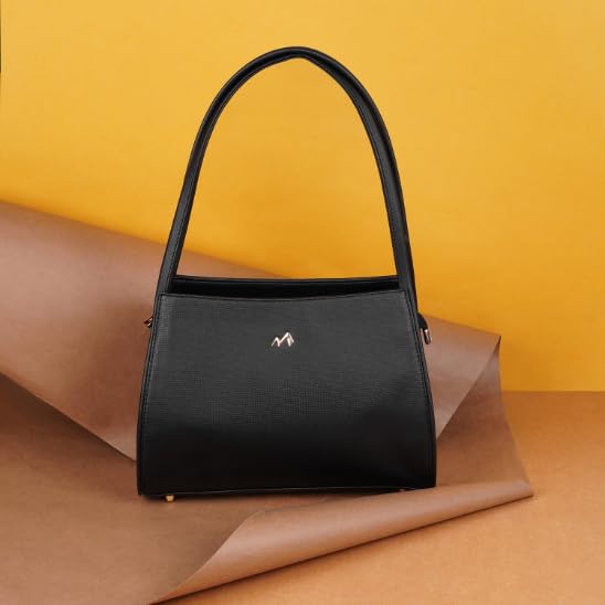 Image of Metro Faux Leather Premium Zipper Casual Shoulder Bag For Women