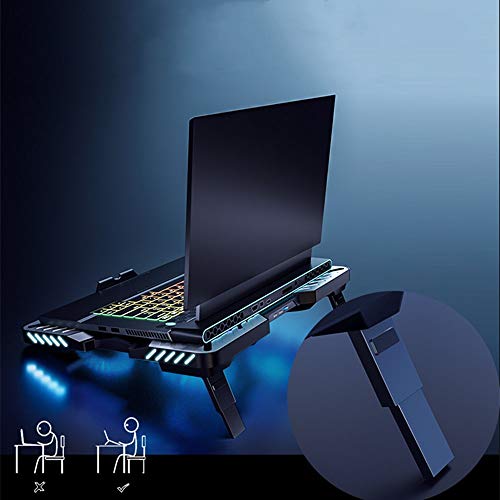 Base refrigerante para notebook con 5 ventiladores miniatura 3