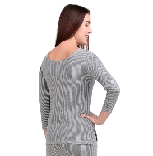 Image of HAP Ladies Quilted Thermal 3 /4th Sleeves Top /Female Body Warmer /Women Inners