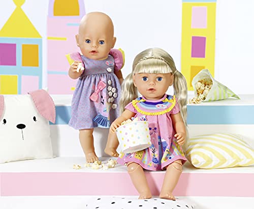 Zapf Creation 828243 BABY born Kleid 43 cm in rosa oder lila inklusive Kleiderbügel, 1 Kleid, Farbe nach Vorrat und… – Bild 8