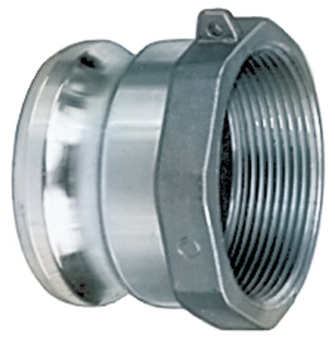 Kuriyama AL-A075 Aluminum Part A 0.75 Male Adapter x Female NPT, 250 PSI