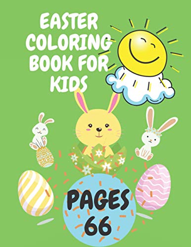 Easter Coloring Book For Kids: Coloring Book For Kids Very Simple