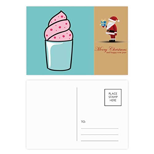 Cartes postales roses bonbons pour invitations aux gouters d'enfants