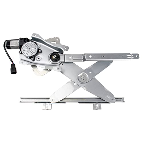 Image of TRQ Front Left Power Window Regulator & Motor Assembly Drivers Side Compatible with 1997-2002 Saturn SL SL1 SL2 2000-2001 SW2