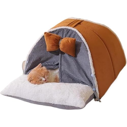 猫 ベット 犬用ベッド ペット ベッド 猫 ベッド ドーム型 暖簾付き ペットベッド 厚手 暖かい 猫ハウス 洗える クッション付き ペットハウス おしゃれ 可愛い 小型犬ベッド 防寒保温 猫こたつ ネコ寝床 猫の家 居心地良い 犬猫兼用 寒さ対策 ペット