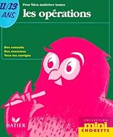 Pour bien maîtriser toutes les opérations 11-13 ans 2218731088 Book Cover