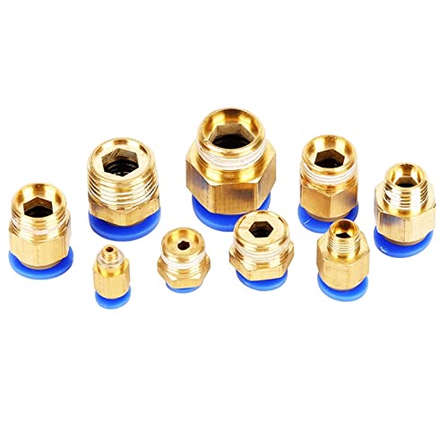 Conector de tubería neumático de 16mm para proyectos de bricolaje y garaje particular 6