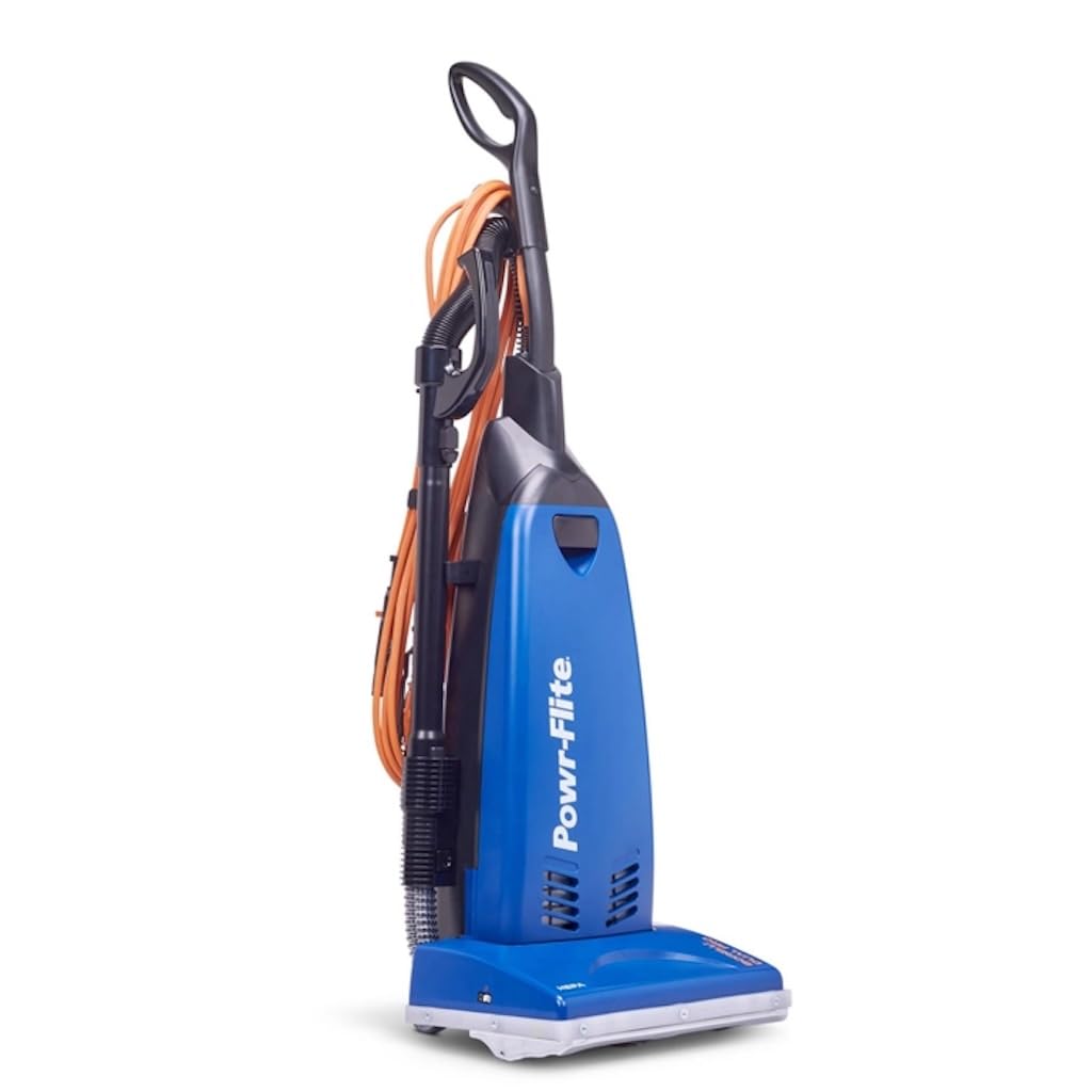 Borelli Dual Pro Upright Vacuum Dual-Motor Commercial Vacuum for Carpets Hard Floors HEPA Filtration 14 Cleaning Path TTS