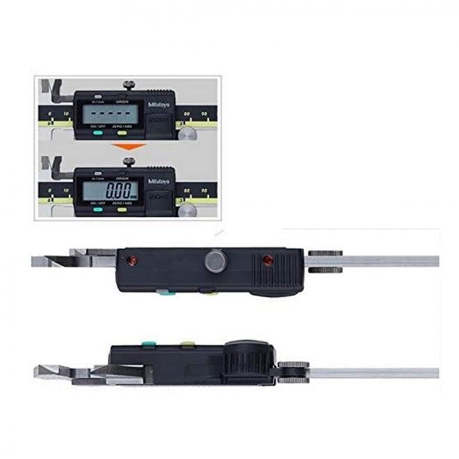 Calibradores Absolute Digimatic (rango: 0 a 200 mm) para talleres mecánicos, médicos, investigación y laboratorio | Modelo: Mitutoyo 500-197-20 Absoluto