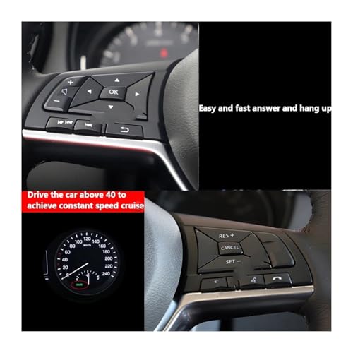 Bouton commutation au volant Nissan Note Epower 2019 régulateur NP300 2017