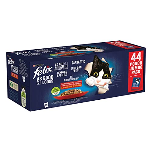 Felix Elke Dag Feest Vlees selectie - Katten natvoer - (44 x 85g) - Afbeelding 3