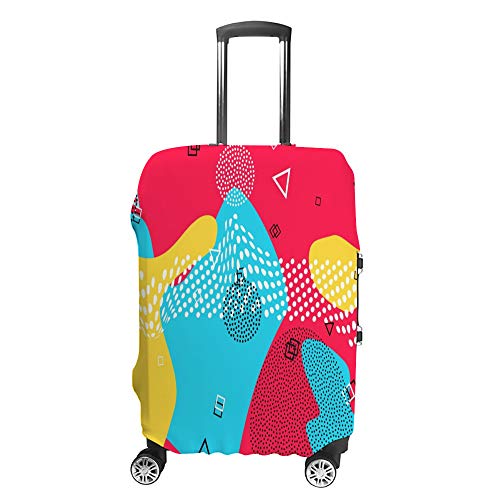 Housse de protection lavable pour valise pop art en tissu premium haute résistance