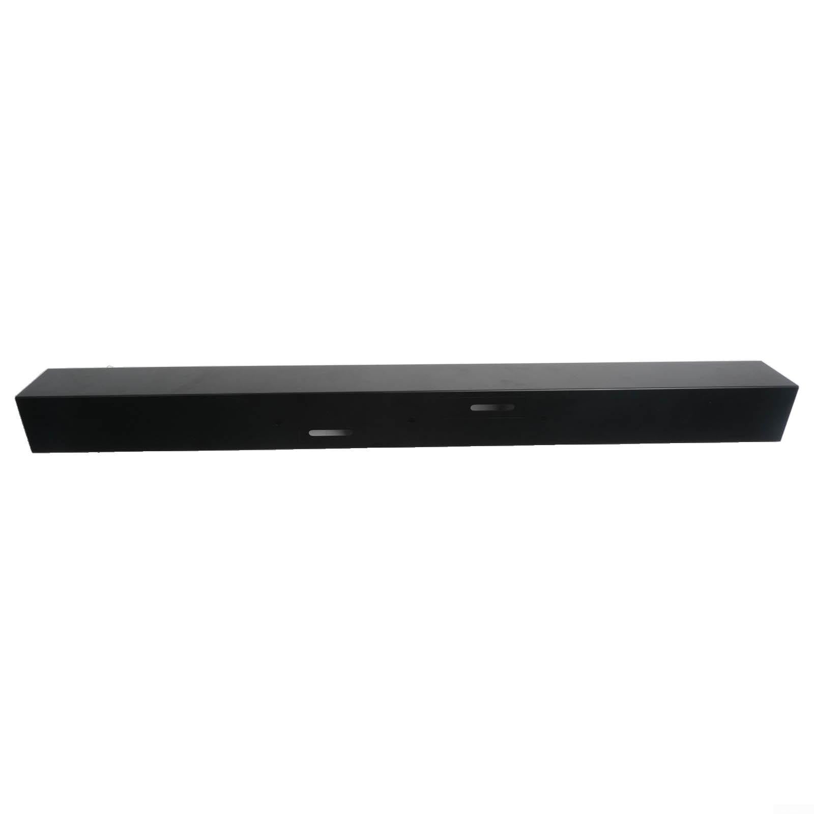 Tringle à rideau réglable pour cheminée et cantonnière, 76,2 à 122 cm, barre de support en maille pour décoration de foyer, cache le matériel pour un look soigné