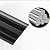 NILZA Black Metal Floor Transition Strip Aluminum Threshold Strip 2.4in Wide Flat Divider Strip, Doorway Edge Trim Ramp Reducer for Doorways Flooring Gaps Vinyl Floor Transition(Black,90cm(B))