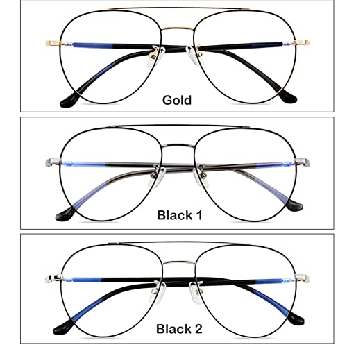 Fotochromowe okulary przeciwsłoneczne dla mężczyzn, progresywne okulary do czytania Multifocus (kolor: złoty, rozmiar: 1,0X)