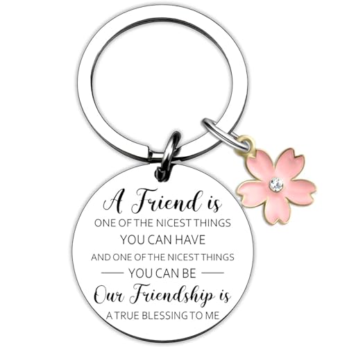 Aisity Friendship Gifts for Women Friends Female Bff Bestie Gift Best Friend Keychain Gift for Teen...