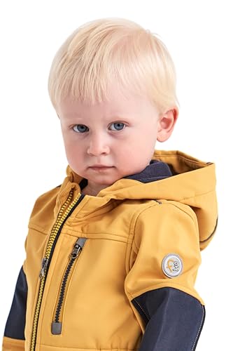 Foto von first instinct by killtec Jungen Fiow 35 Mns Onpc Softshell Overall mit Kapuze, dark sun, 110/116 EU