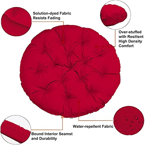 Cojines para silla impermeables exterior taburete cómodo grande 6