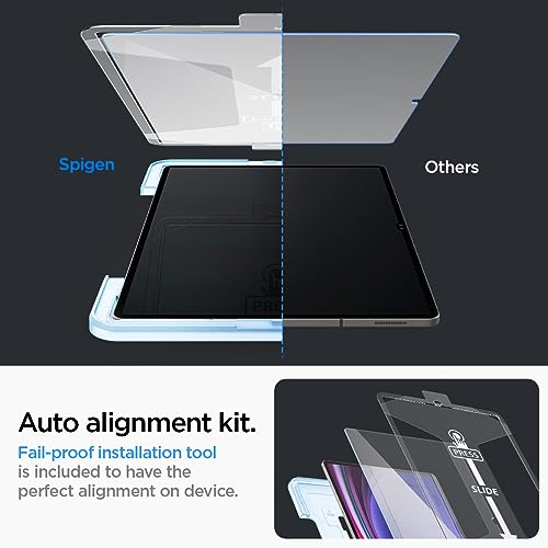 Spigen Glas.tR EZ Fit Screen Protector for Samsung Galaxy Tab S10 Ultra, Galaxy Tab S9 Ultra (1 Pack)