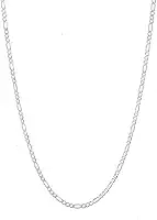 Cordão Correntinha Masculina Prata 925 Legítima 3mm 60cm Maciça