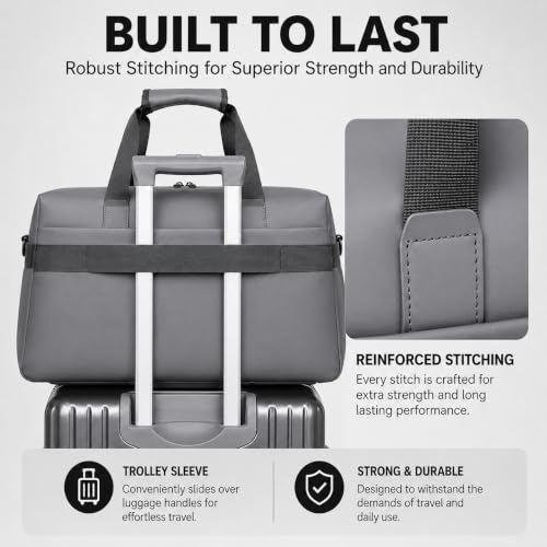 Image of CAVALO - Be Unique Premium Travel Duffle Bag for Men & Women | Water Resistant Weekender Gym Bag| Overnight Cabin Luggage Bag with Detachable Shoulder Strap