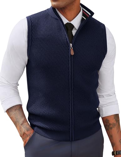 PJ PAUL JONES Men's Slim Fit Sweater Vest