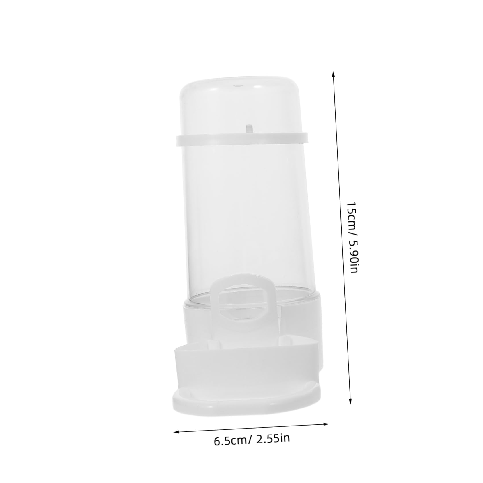 Dispenser Automatico Per Uccelli Abbeveratoio Per Pappagalli e Parrocchetti Facile Installazione Accessori Per Gabbie Per Uccelli Fornitura Continua Di Pulita