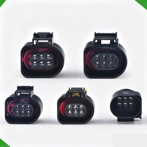 Enchufe sensor coche 6P hembra para reparar cables de radar de marcha atrás 4H0973713 2