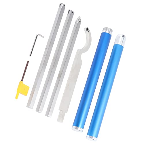 Set de 8 piezas para torneado de madera con inserto de carburo
