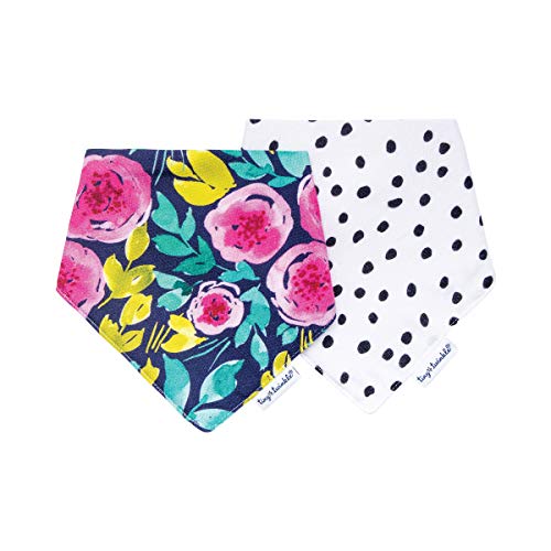 Image of Tiny Twinkle Bandana Scarf Bibs - Water Resistant and Absorbent Infant Drool and Teething Baby Bibs